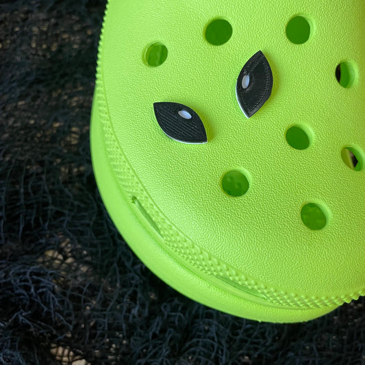 Alien Eyes Shoe Charms 3D Printed