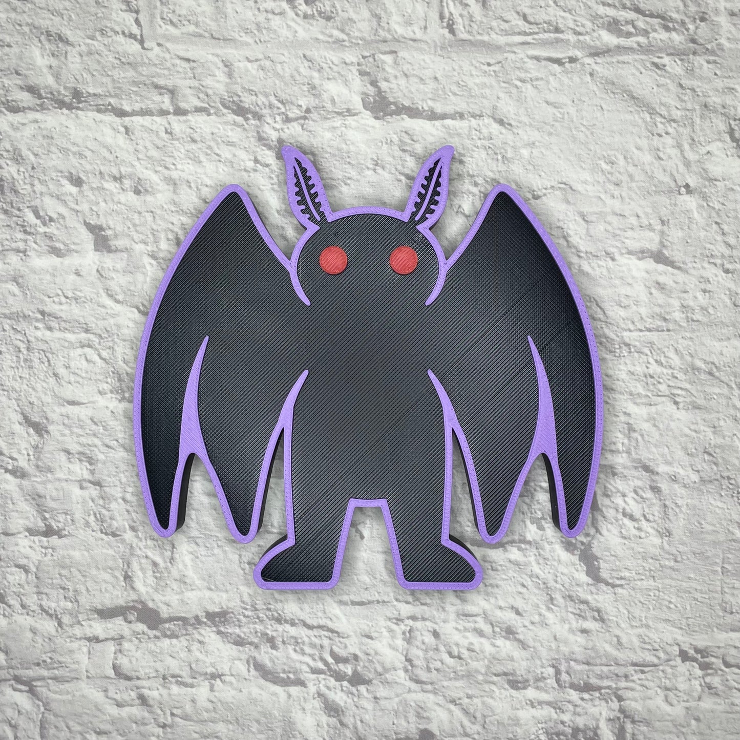 Mothman Cryptid Shelf Sitter 3D Printed