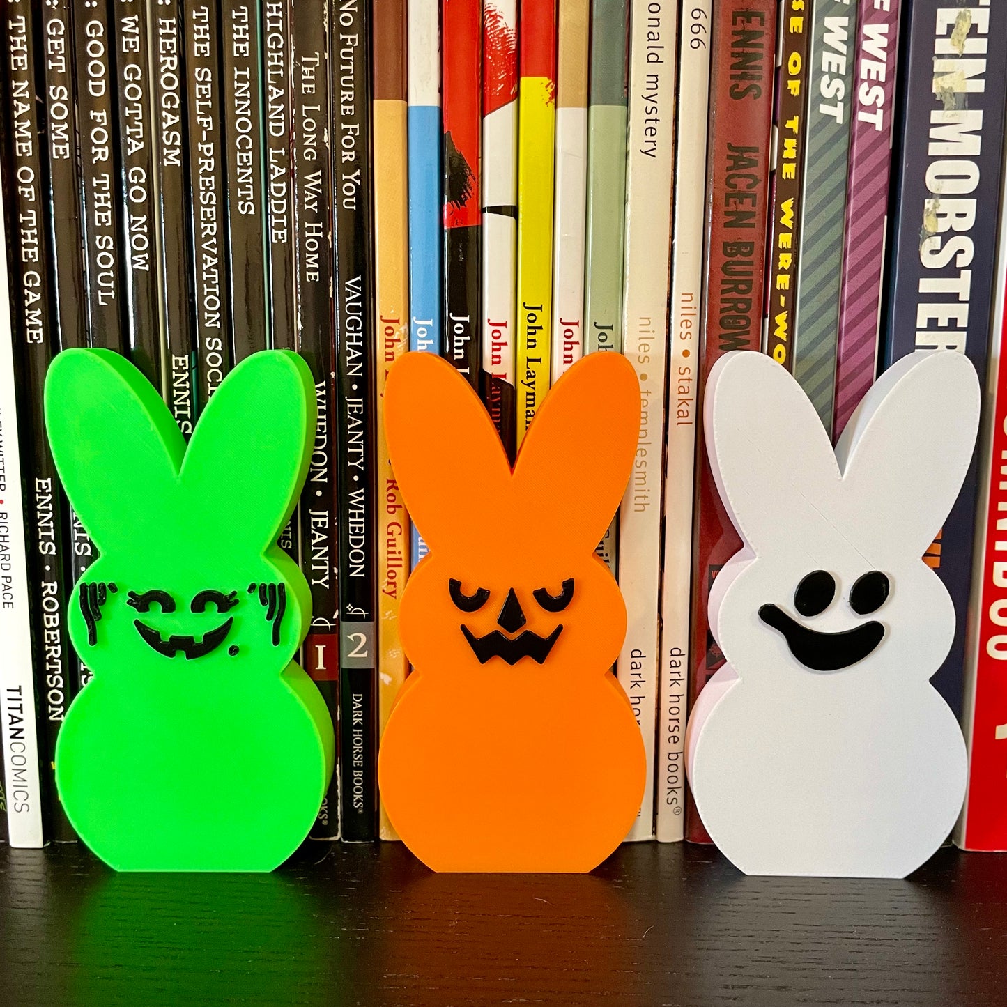 Easterween Boo Bunnies Shelf Sitters 3D Printed
