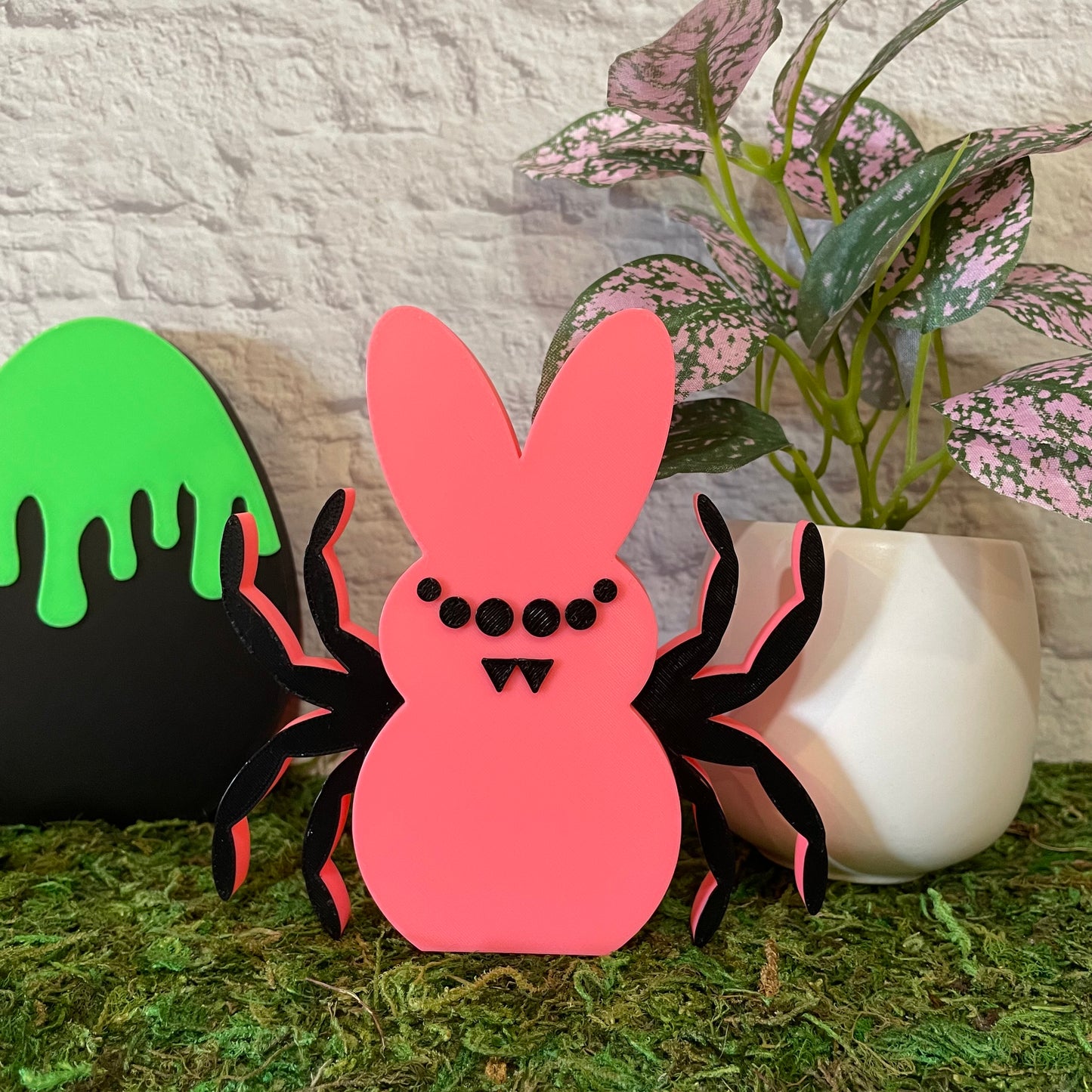 Easterween Spider Bunny Shelf Sitter 3D Printed