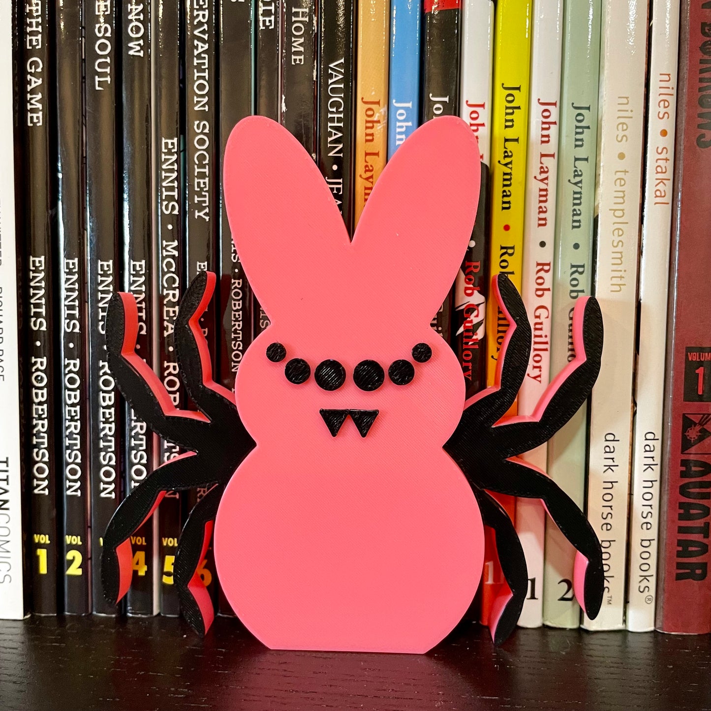 Easterween Spider Bunny Shelf Sitter 3D Printed