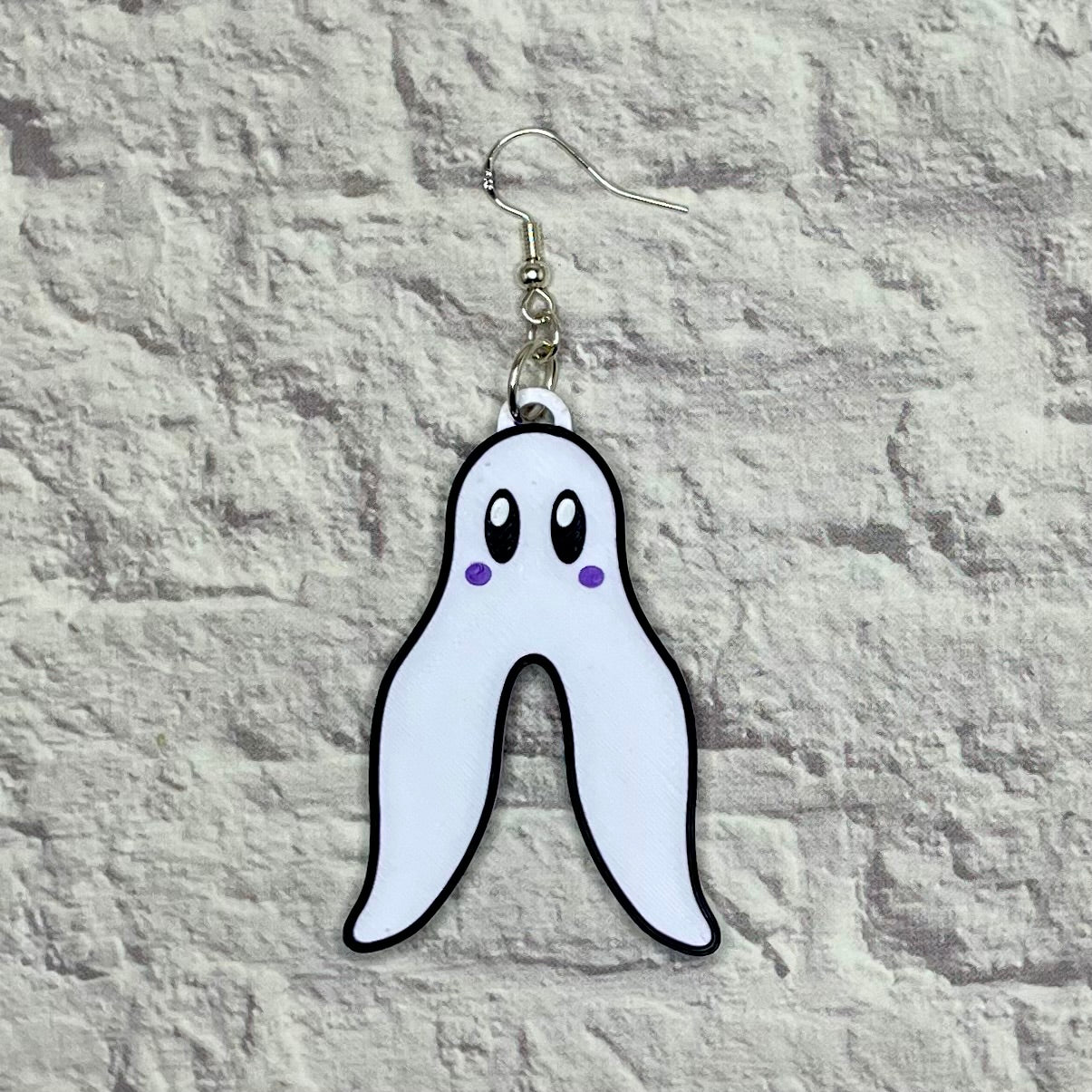 Fresno Nightcrawler Cryptid Statement Earrings or Keychain 3D Printed