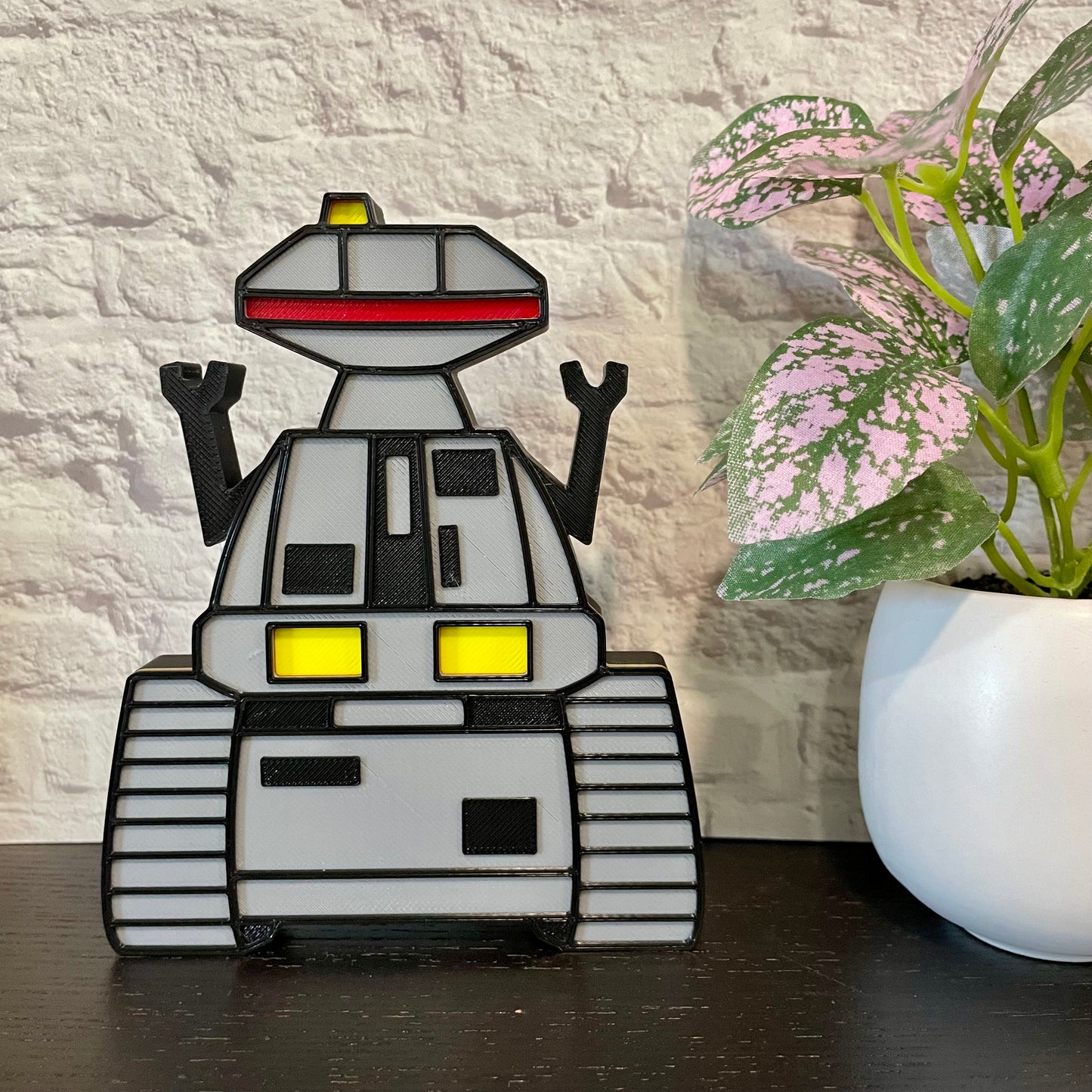 Killbot Horror Shelf Sitter 3D Printed