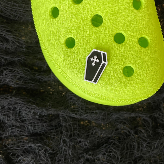 Coffin Shoe Charm 3D Printed