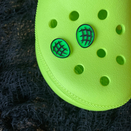 Insect Bug Eyes Shoe Charms 3D Printed