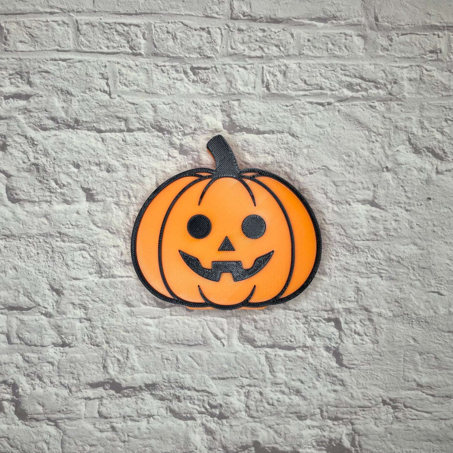 Pumpkin Shelf Sitter 3D Printed