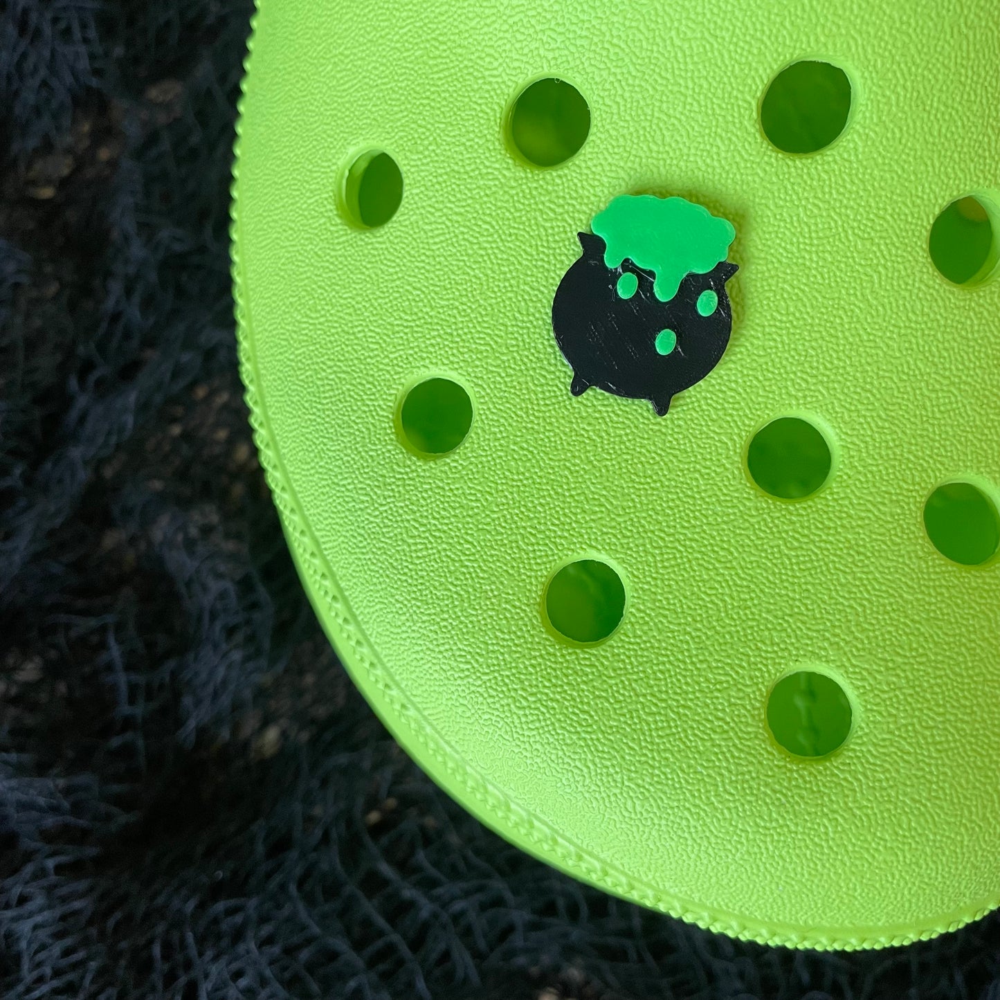 Cauldron Shoe Charm 3D Printed