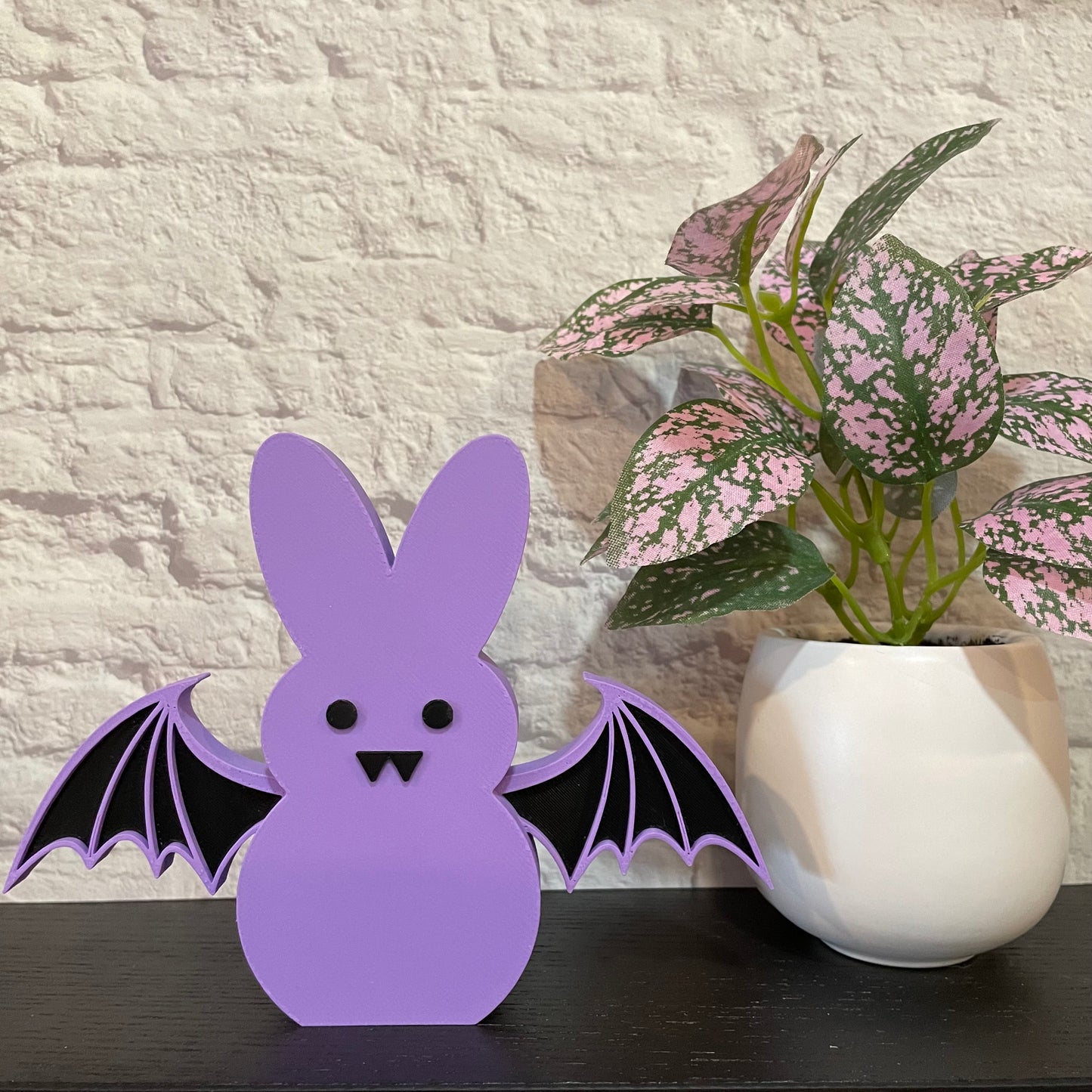Easterween Bat Bunny Shelf Sitter 3D Printed