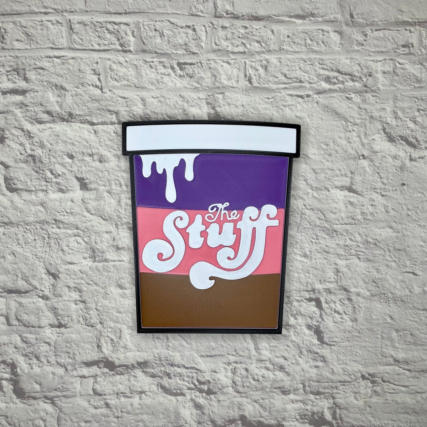 The Stuff Horror Shelf Sitter 3D Printed