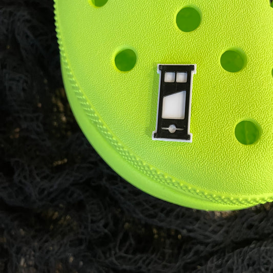 Guillotine Shoe Charm 3D Printed