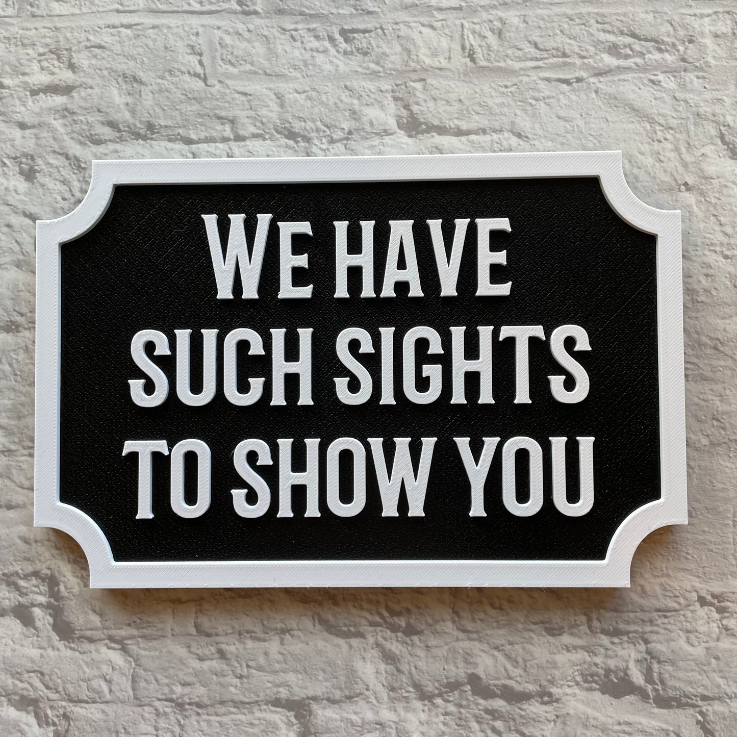 We Have Such Sights To Show You Hellraiser Wall Hanging 3D Printed