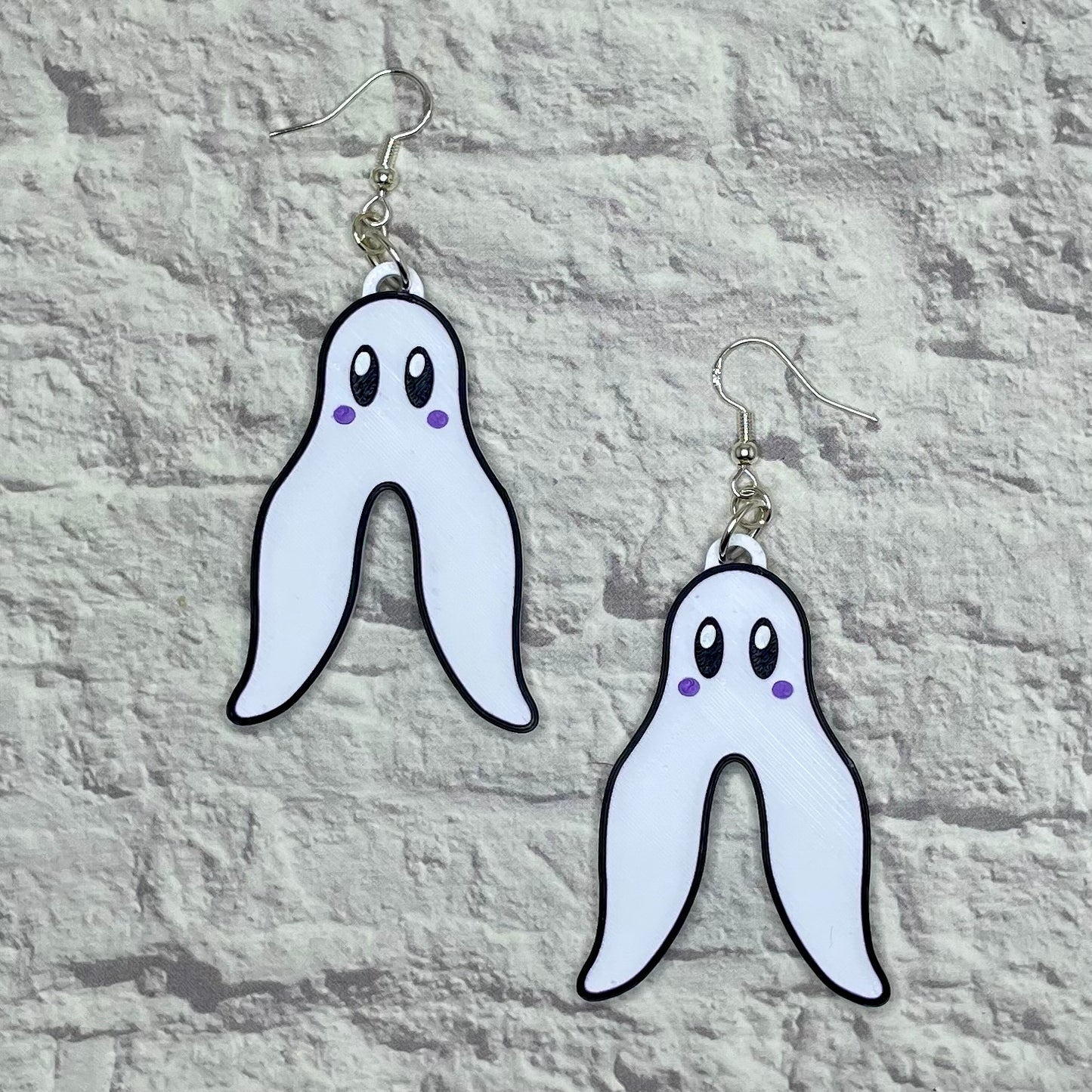 Fresno Nightcrawler Cryptid Statement Earrings or Keychain 3D Printed