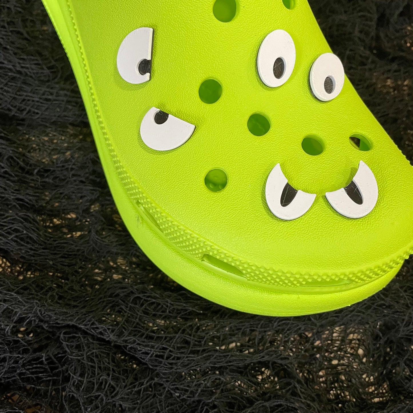 Spooky Eyes Shoe Charms 3D Printed