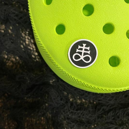 Leviathan Cross Shoe Charm 3D Printed