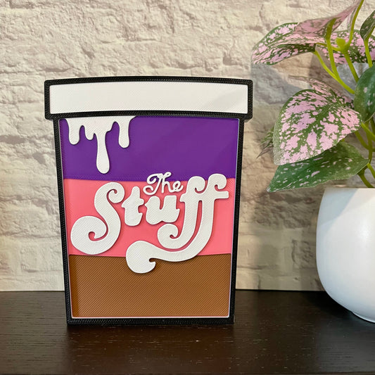 The Stuff Horror Shelf Sitter 3D Printed