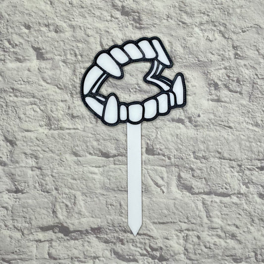 Vampire Teeth Plant Stake