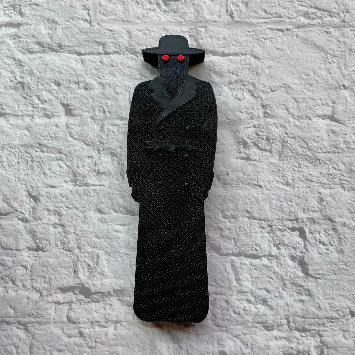 Hat Man Shelf Sitter 3D Printed