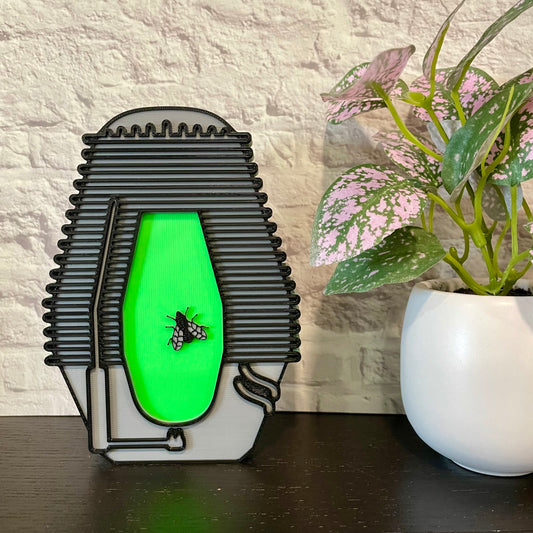 The Fly Horror Shelf Sitter 3D Printed