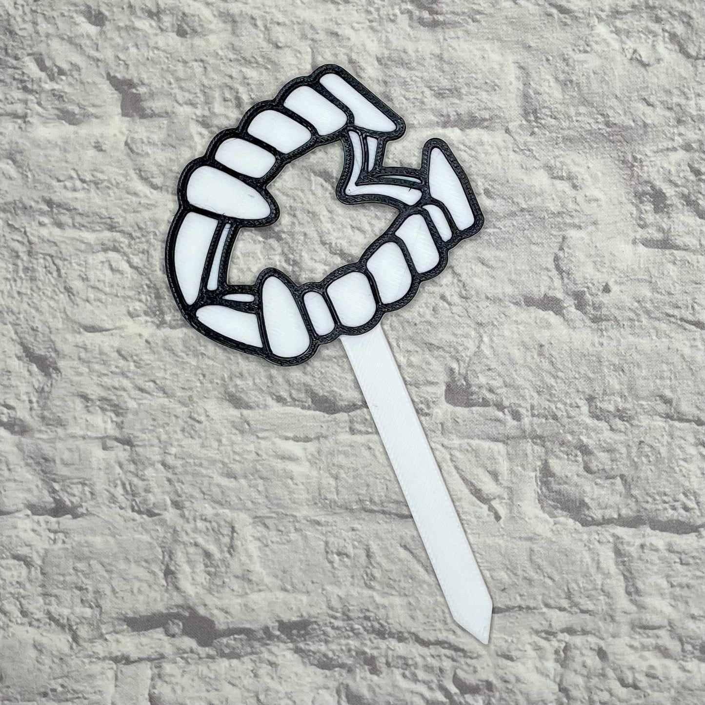 Vampire Teeth Plant Stake