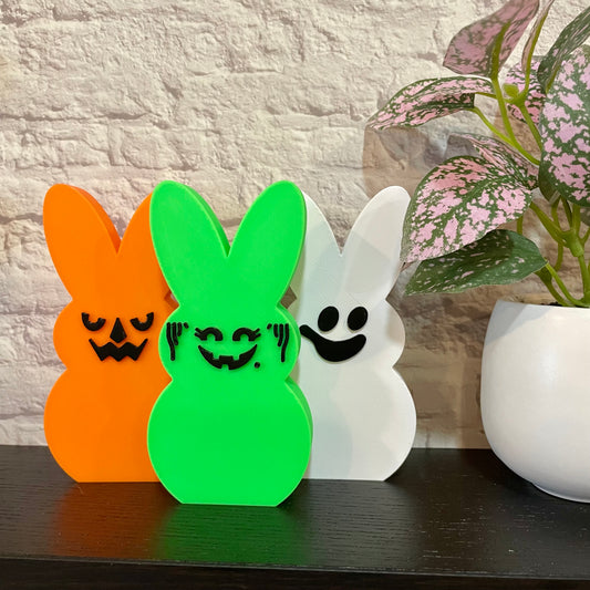 Easterween Boo Bunnies Shelf Sitters 3D Printed