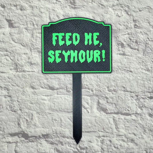 Feed Me Seymour Plant Stake
