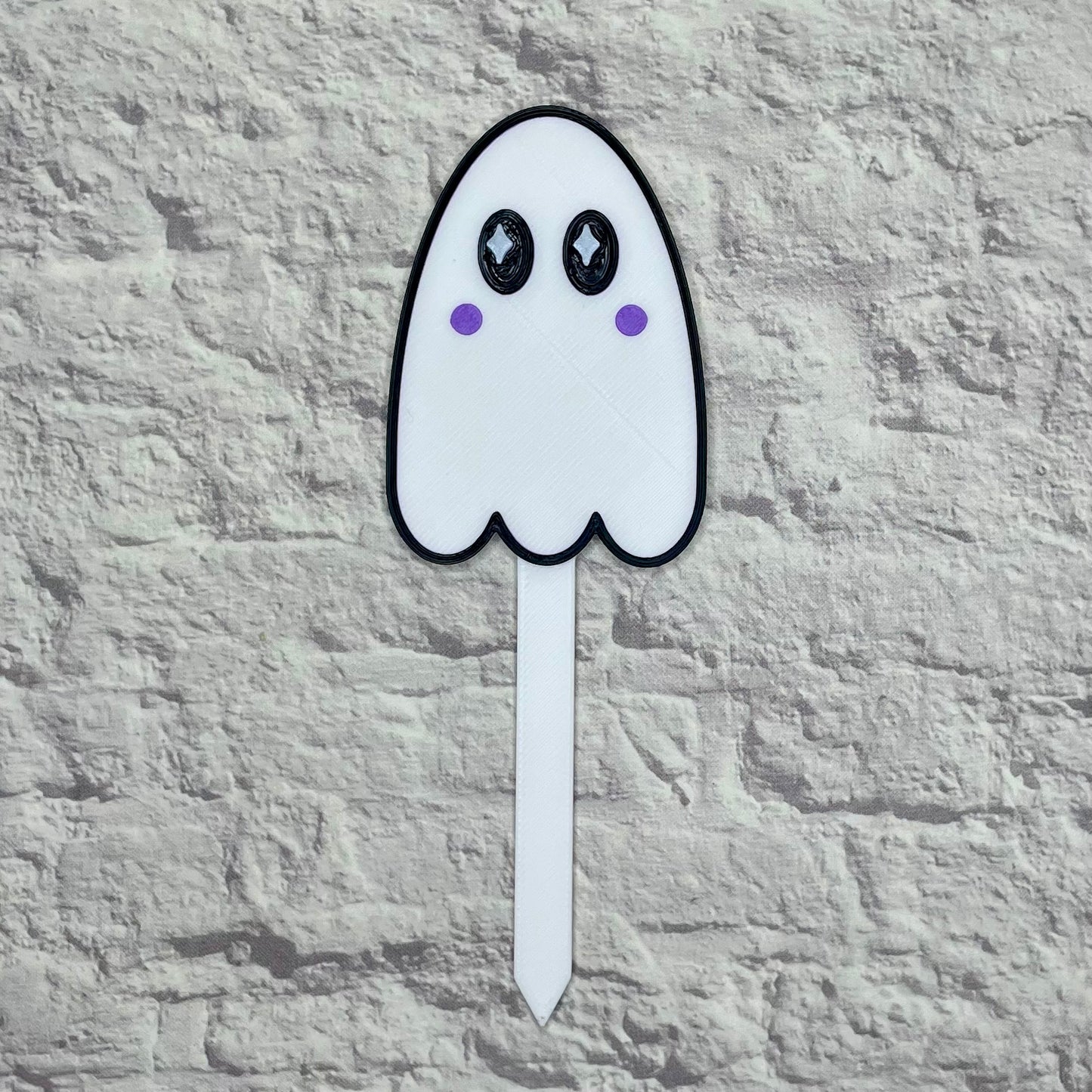 Cute Ghost Plant Stake