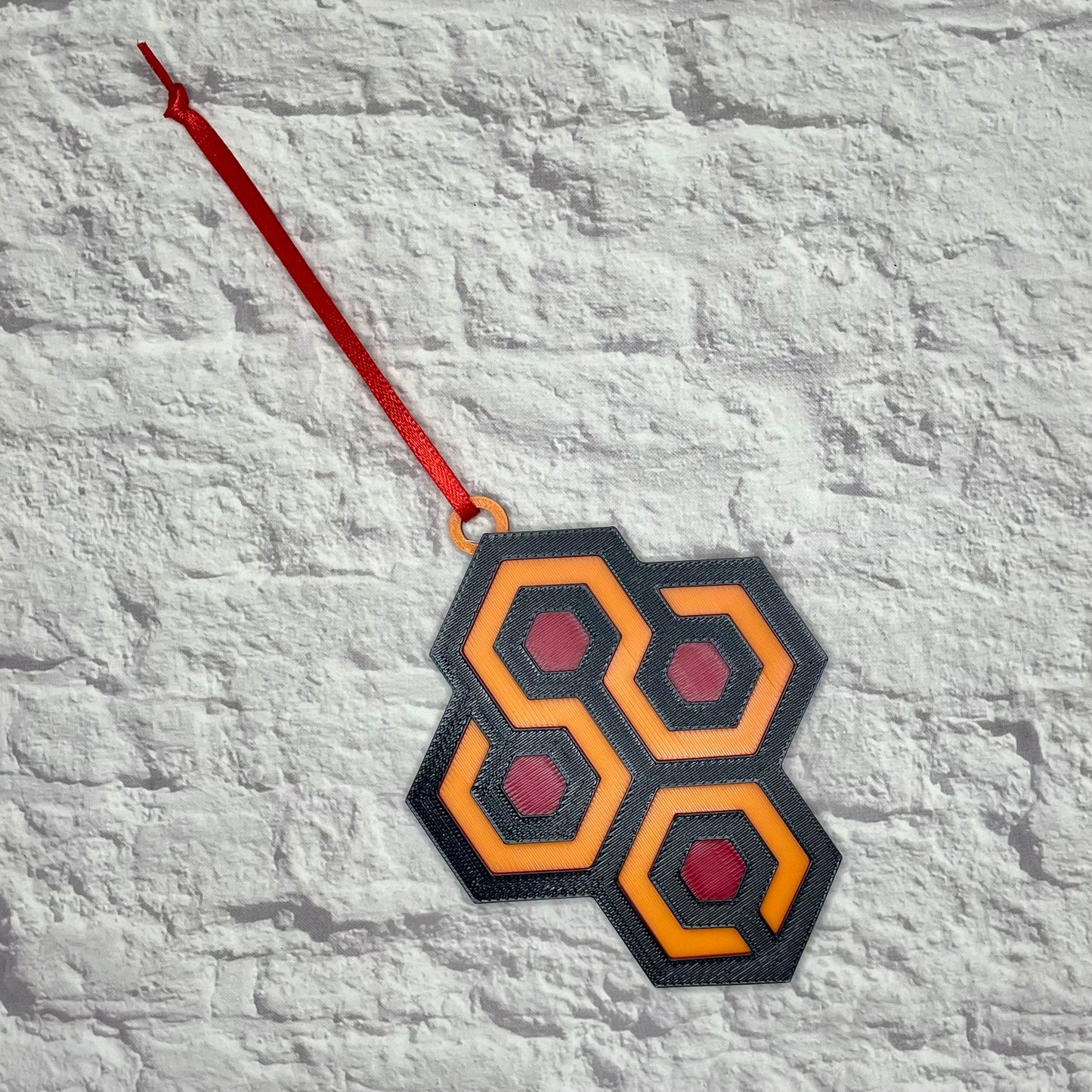 Carpet Holiday Ornament 3D Printed